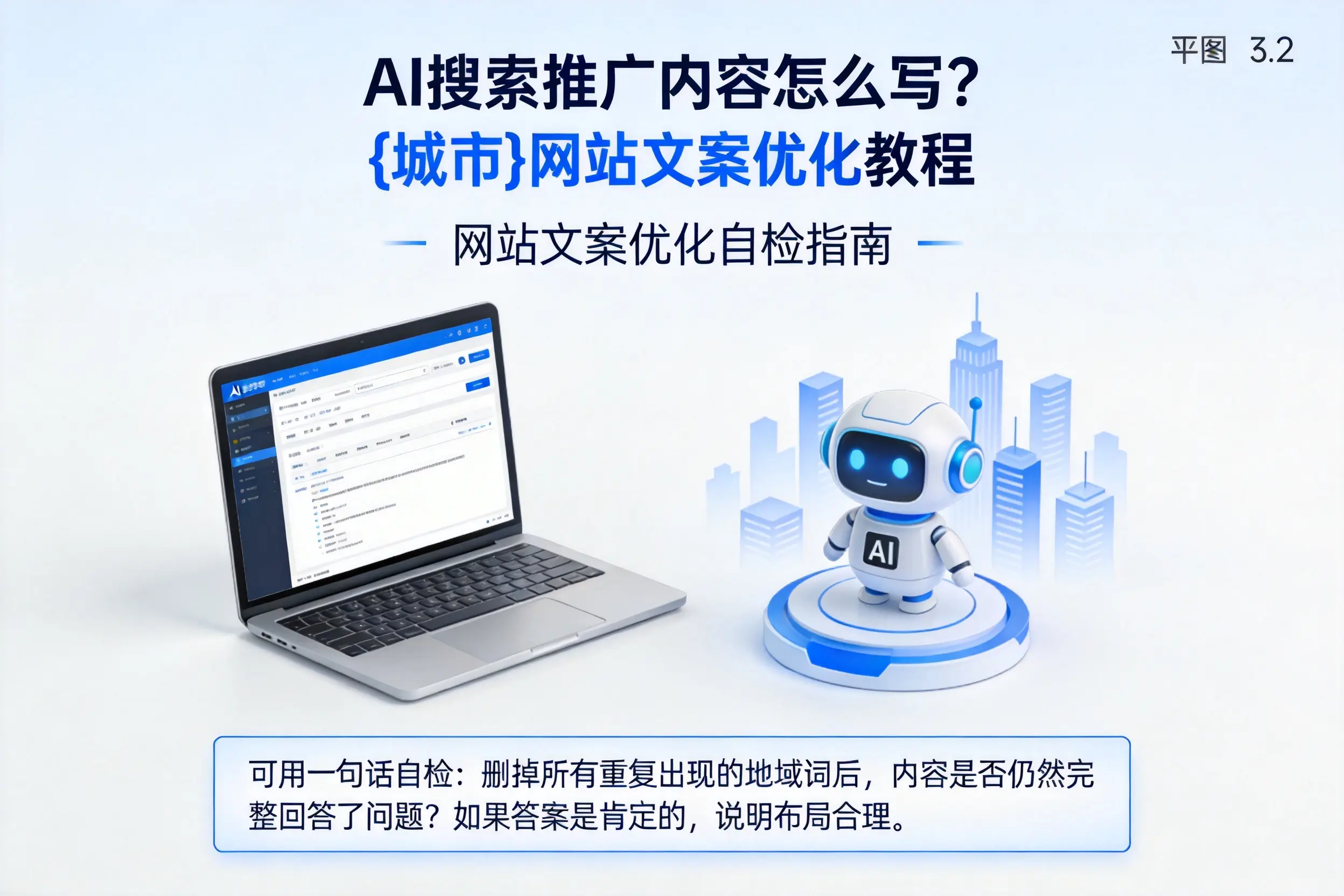 AI搜索推广内容怎么写?乌鲁木齐网站文案优化教程