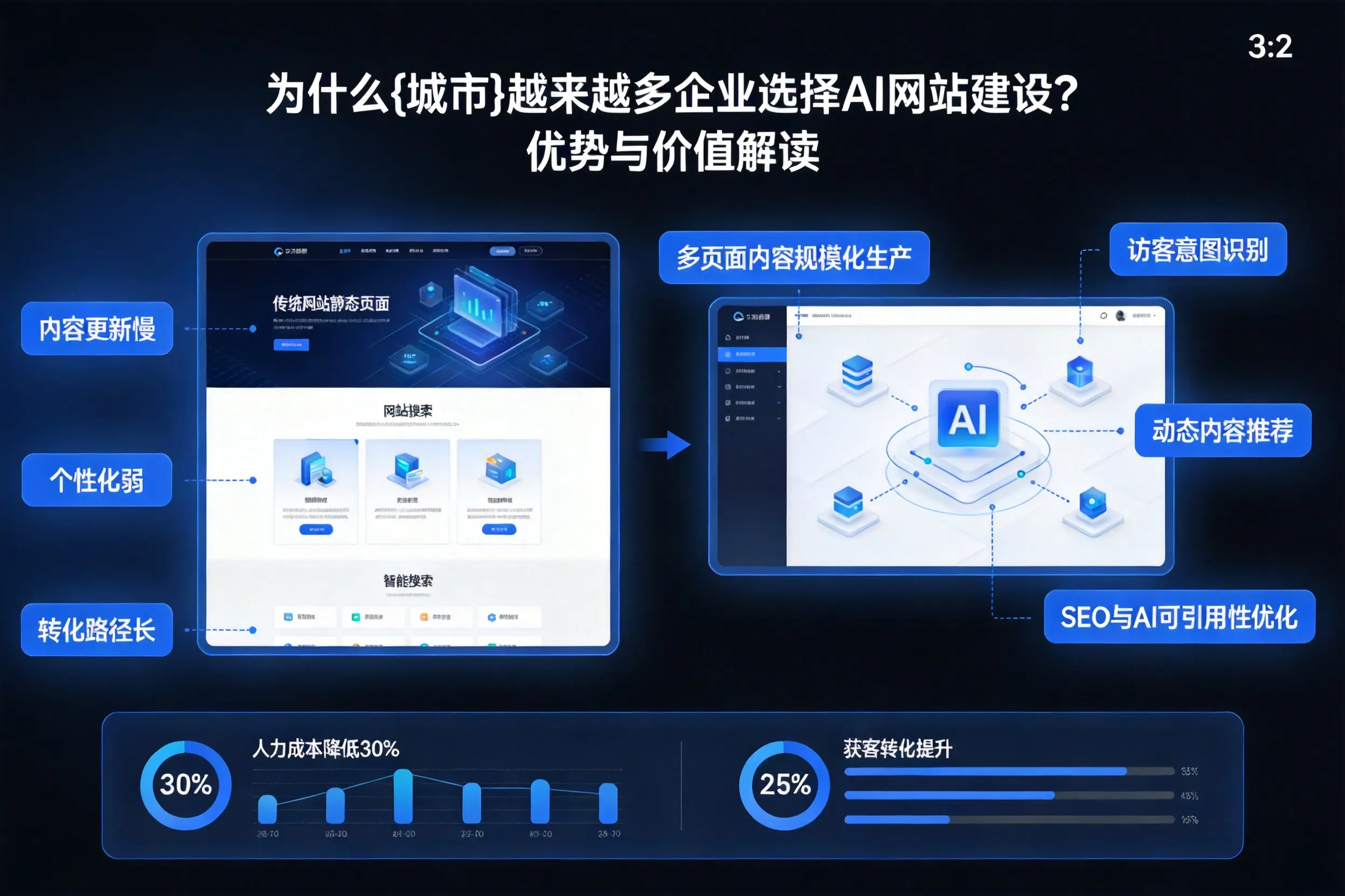 为什么乌鲁木齐越来越多企业选择AI网站建设？优势与价值解读