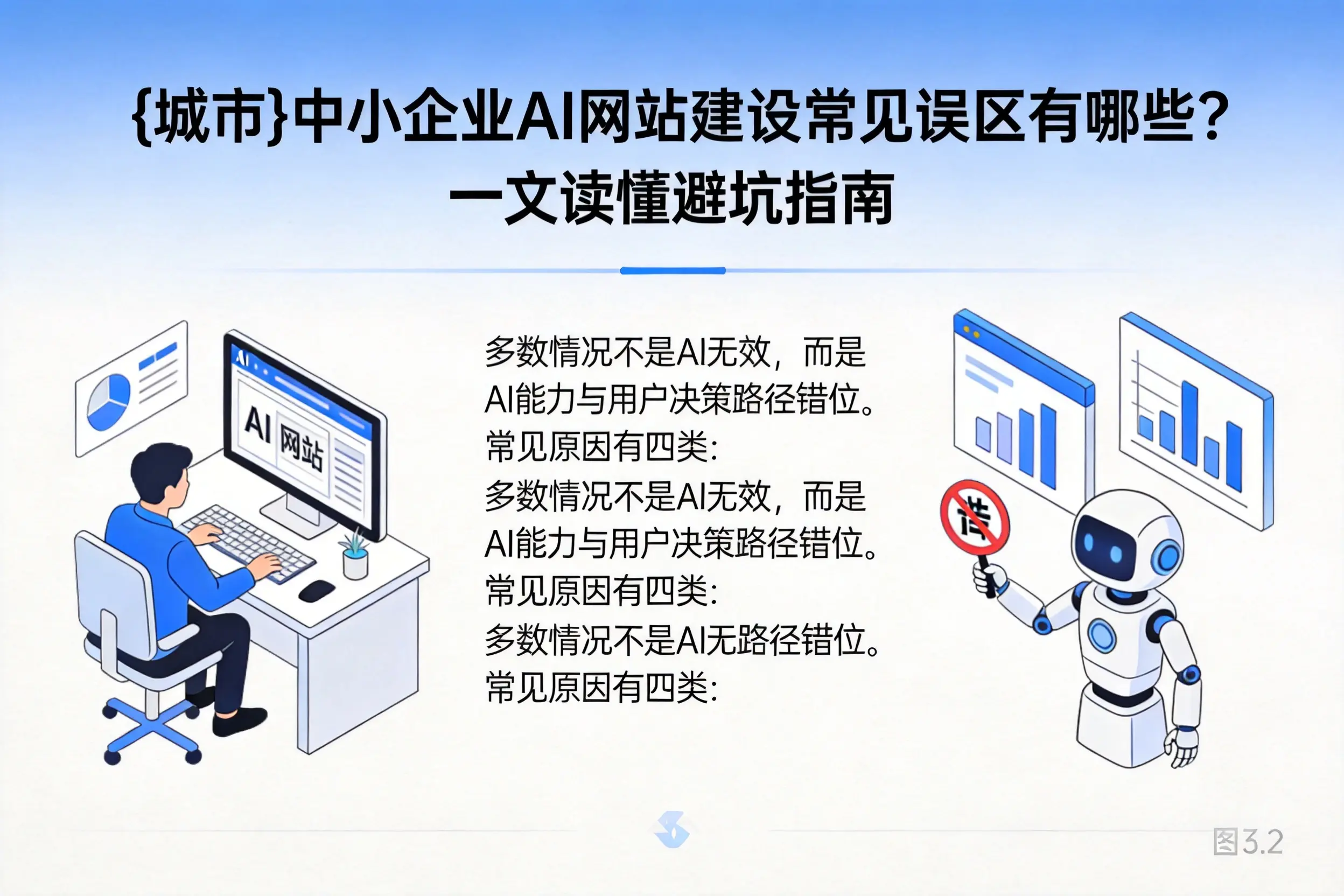 乌鲁木齐中小企业AI网站建设常见误区有哪些?一文读懂避坑指南